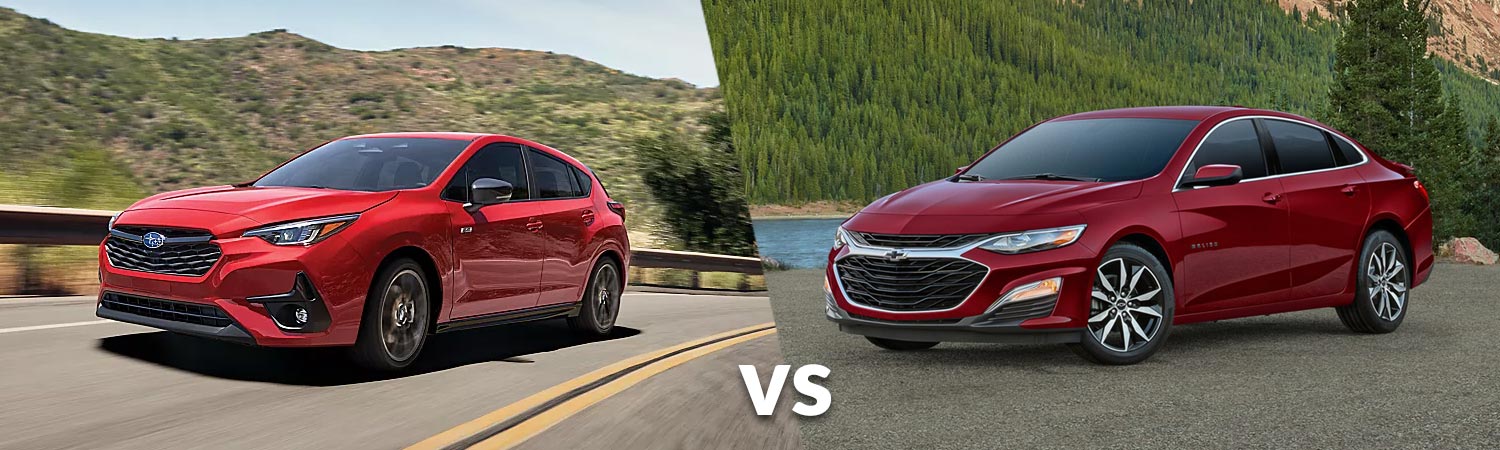 2024 Subaru Impreza vs. 2024 Chevy Malibu