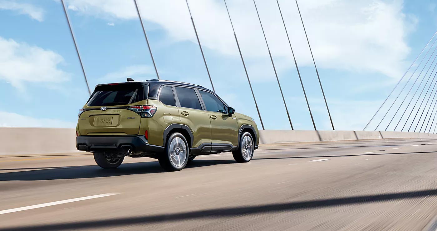 2025 Subaru Forester Hybrid Touring back 2025 Subaru Forester Hybrid Touring back