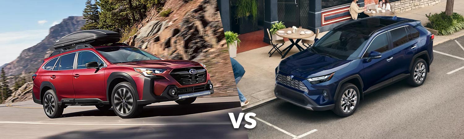 2025 Subaru Outback vs. 2025 Toyota RAV4 2025 Subaru Outback vs. 2025 Toyota RAV4