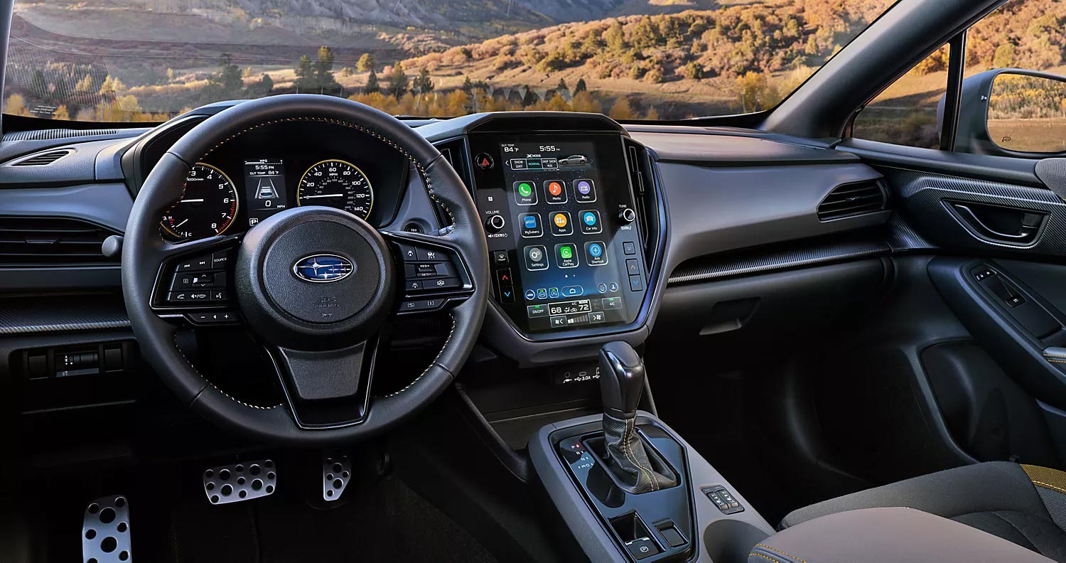 2025 Subaru Crosstrek Sport interior 2025 Subaru Crosstrek Sport ubteruir