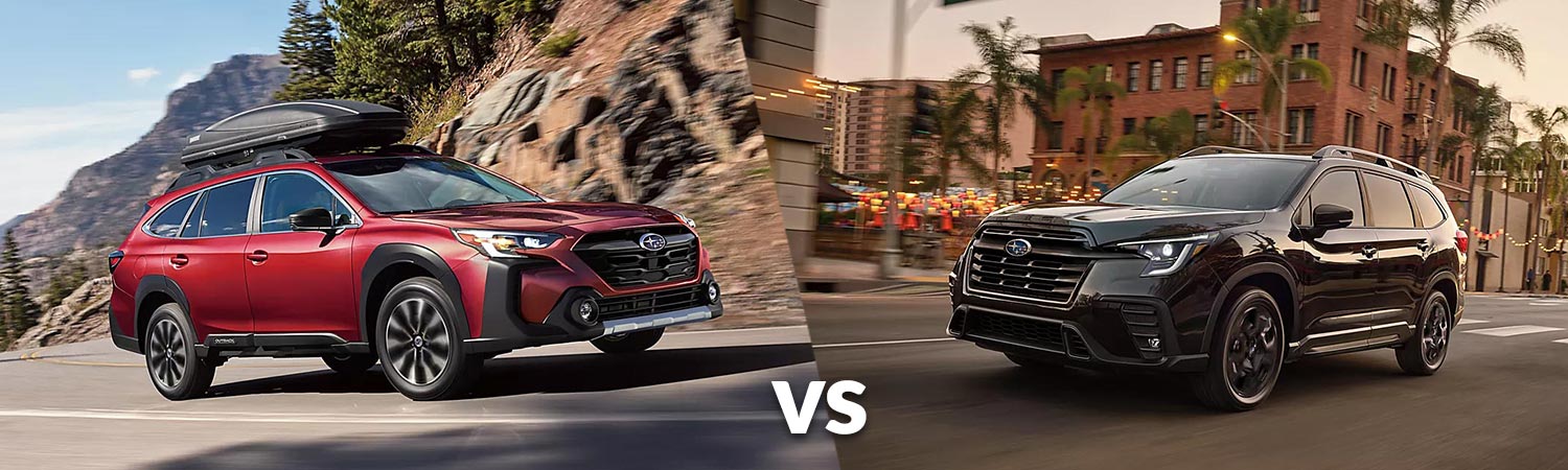 2025 Subaru Outback vs. 2025 Subaru Ascent 2025 Subaru Outback vs. 2025 Subaru Ascent