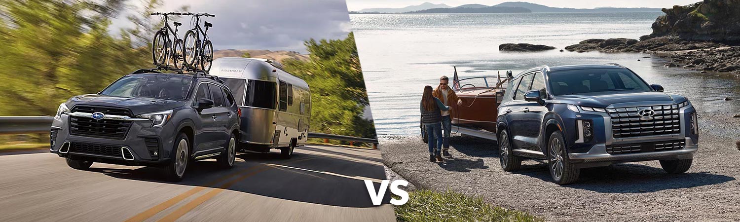 2025 Subaru Ascent vs. 2025 Hyundai Palisade 2025 Subaru Ascent vs. 2025 Hyundai Palisade