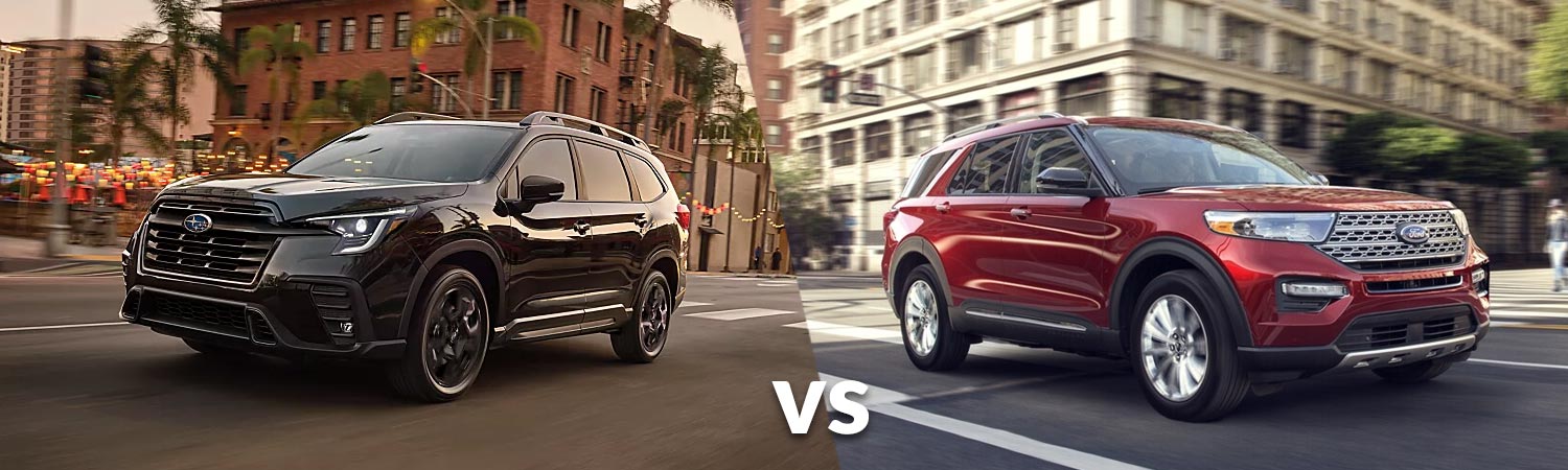 2024 Subaru Ascent vs 2024 Ford Explorer