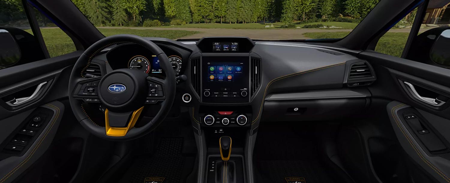 2025 Subaru Forester Wilderness interior 2025 Subaru Forester Wilderness interior