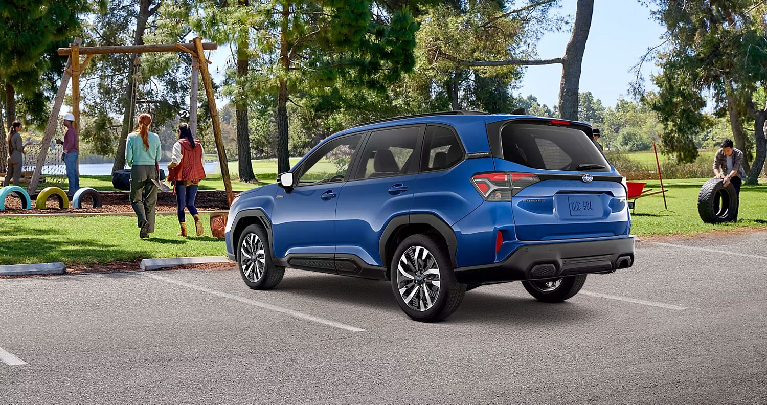 2025 Forester Hybrid Premium back 2025 Forester Hybrid Premium back