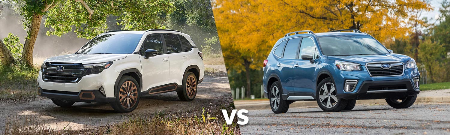 2025 Subaru Forester vs. 2019 Subaru Forester 2025 Subaru Forester vs. 2019 Subaru Forester