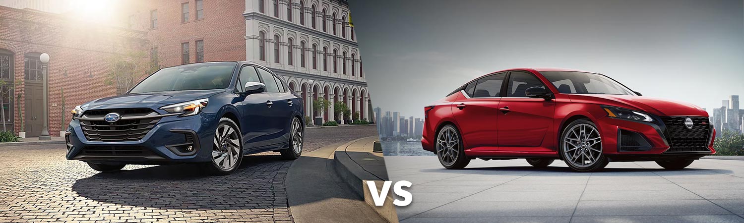 2024 Subaru Legacy vs. 2024 Nissan Altima 2024 Subaru Legacy vs. 2024 Nissan Altima