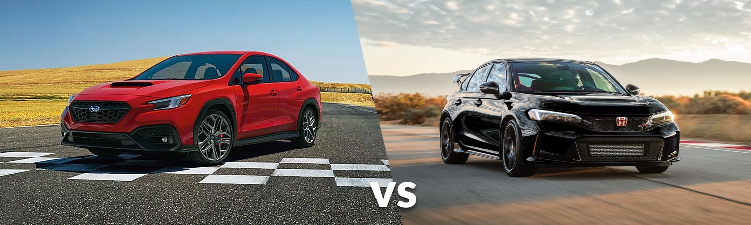 2024 Subaru WRX vs. 2024 Honda Civic Type R