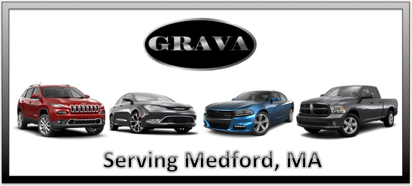 Grava Serving Medford.png Chrysler Dodge Jeep Ram Dealership serving Medford, MA