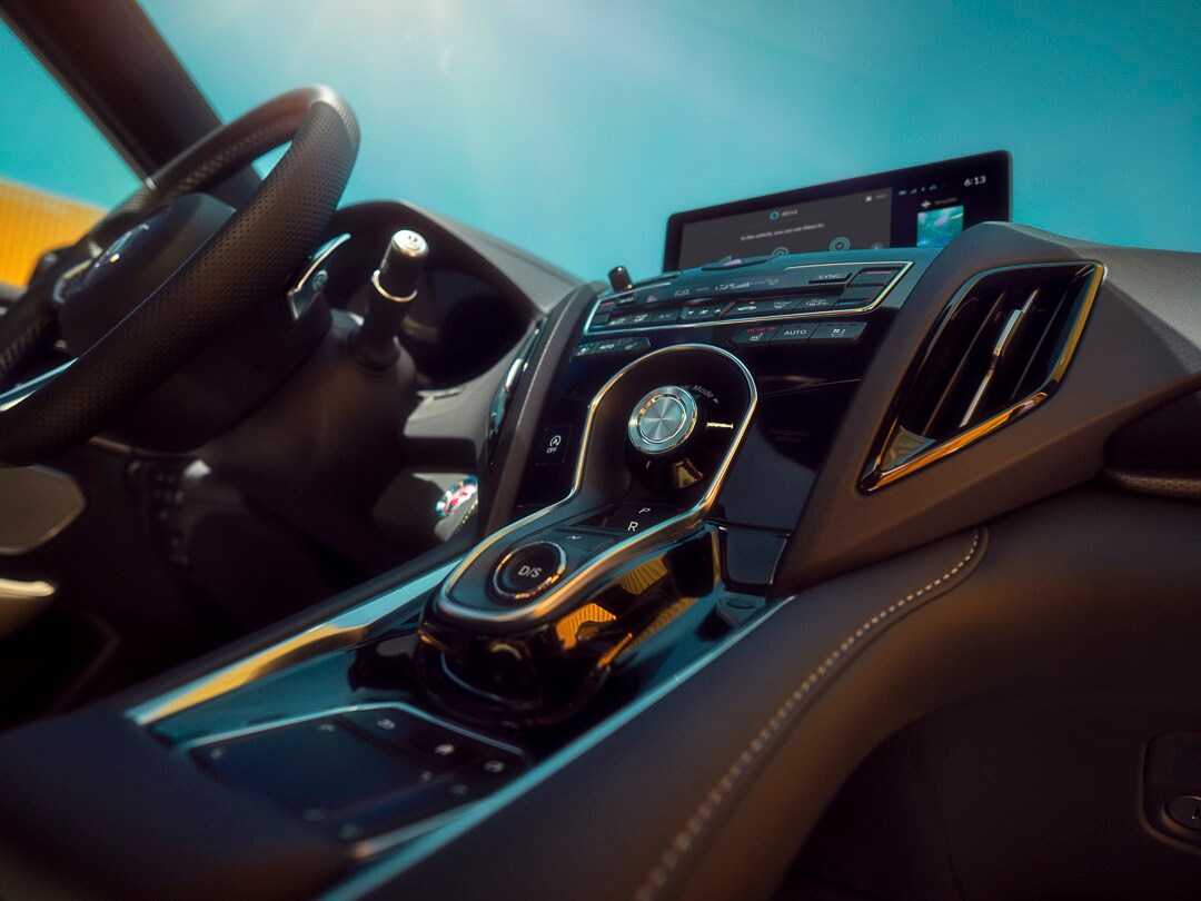 vue de la console centrale à bord du Acura RDX 2022