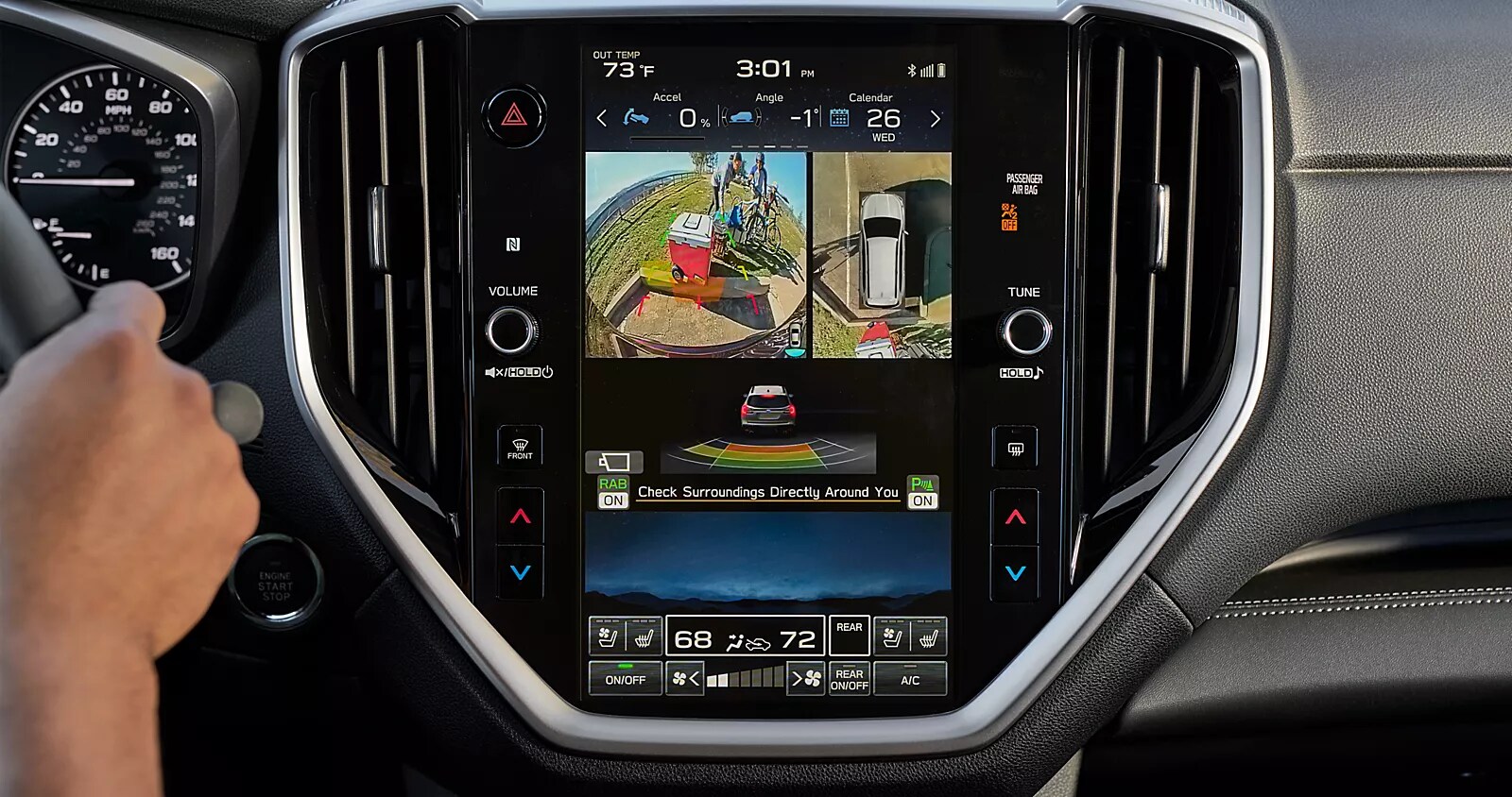 Subaru Ascent dash