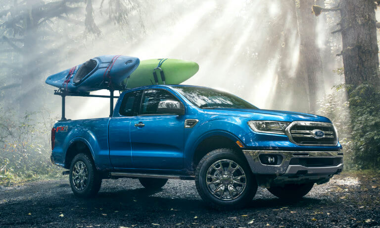 2020 Ford Raptor in blue