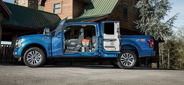 2019 Ford F-150 2019 Ford F-150 cargo space
