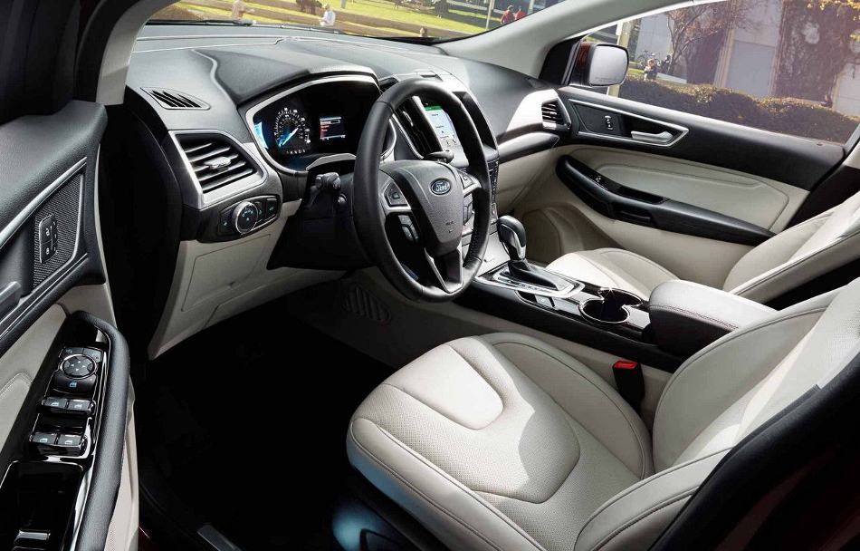 2018 Ford Edge Titanium A 2018 Ford Edge Titanium's interior