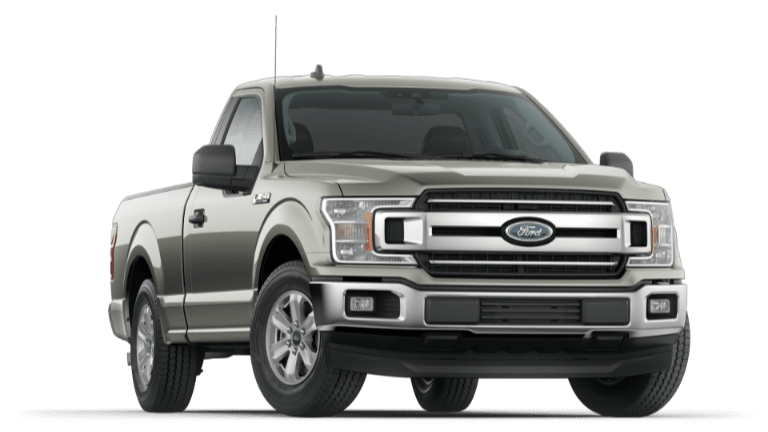 A grey 2020 Ford F-150 XLT