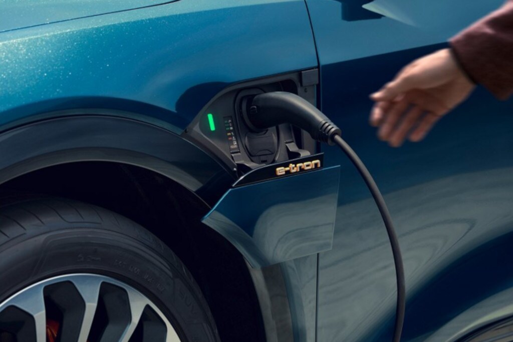Audi E-Tron Charging near Springfield, IL
