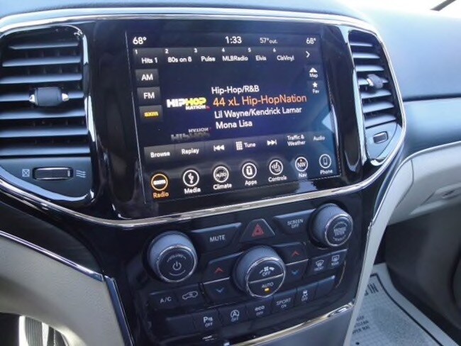 2019 Jeep Grand Cherokee Technology console 2019 Jeep Grand Cherokee Technology console