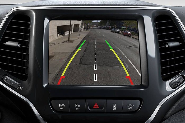 Cherokee 2019 Jeep Cherokee ParkView rear back-up camera display