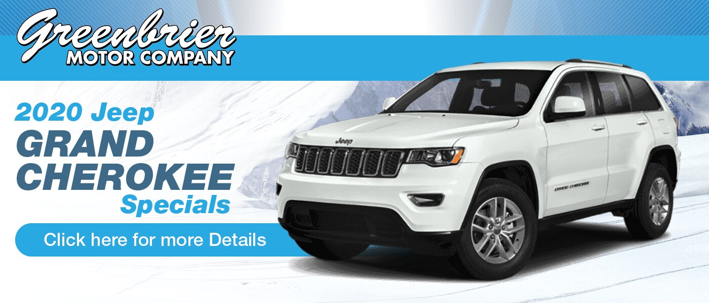 Click Here for 2020 Jeep Grand Cherokee Specials