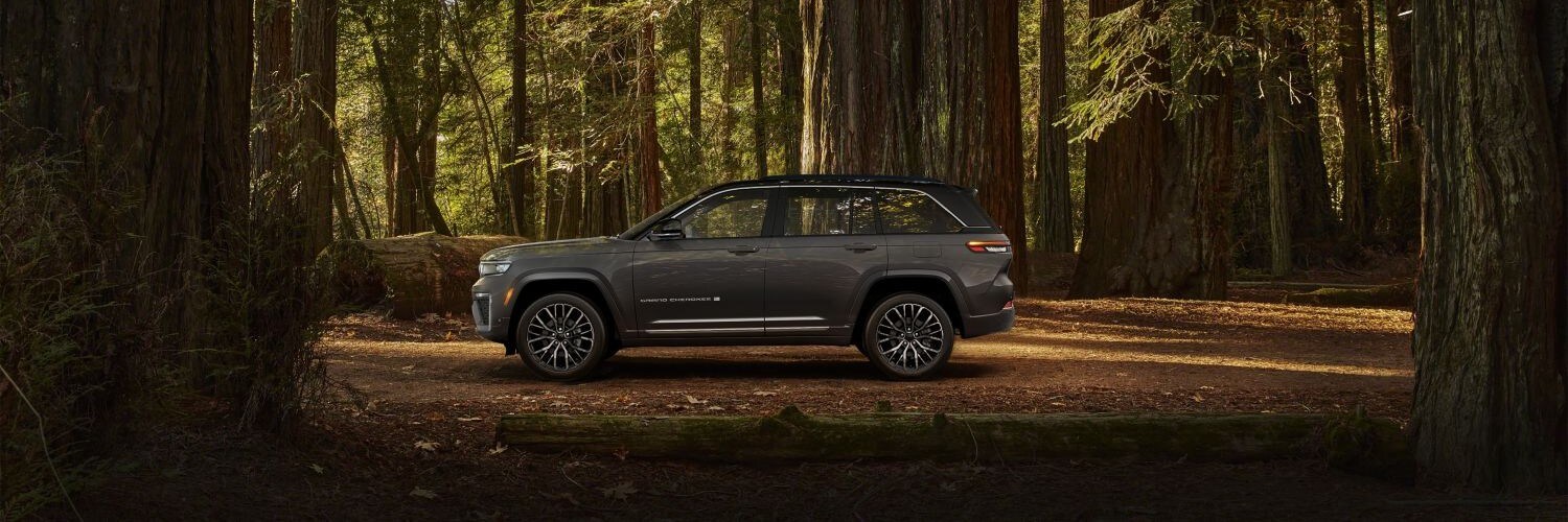 Jeep Grand Cherokee 2026 Jeep Grand Cherokee Parked in the Forest