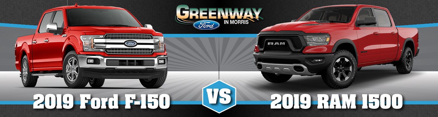 2019 Ford F-150 vs. 2019 Ram 1500