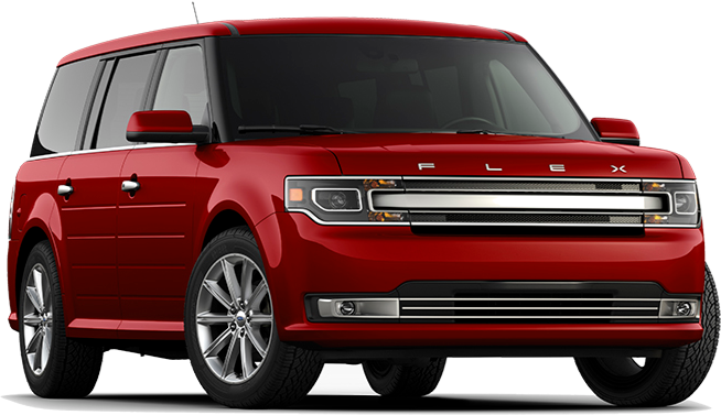 2019 Red Ford Flex