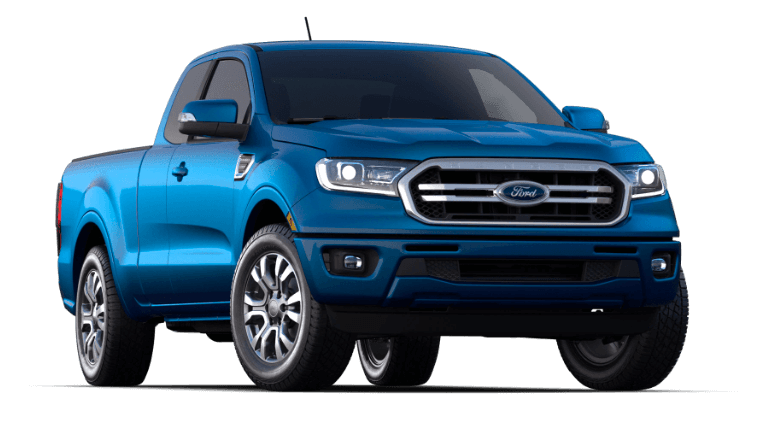 2021 Ford Ranger Lariat - Velocity Blue