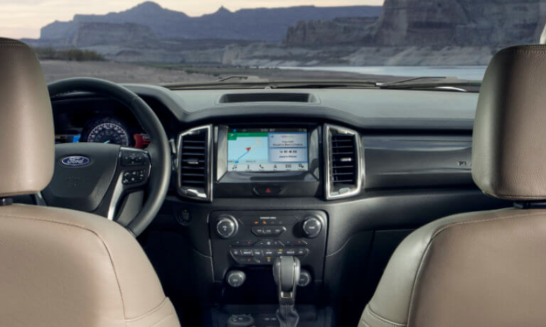 2021 Ford Ranger interior