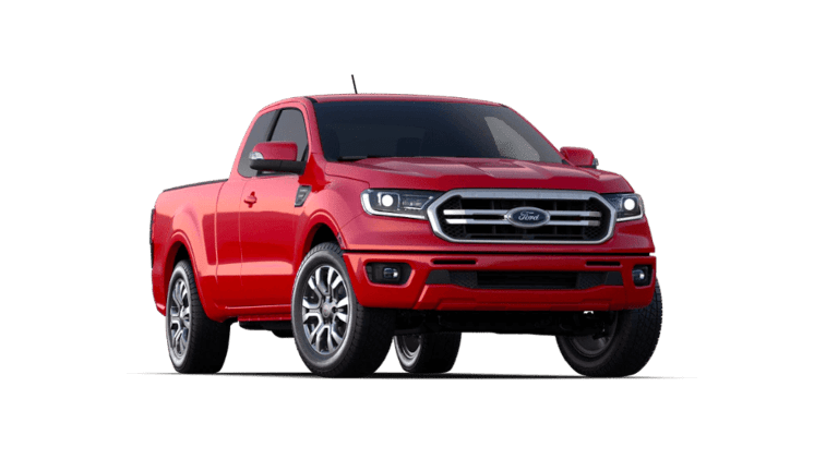 2022 Ford Ranger Lariat - Race Red