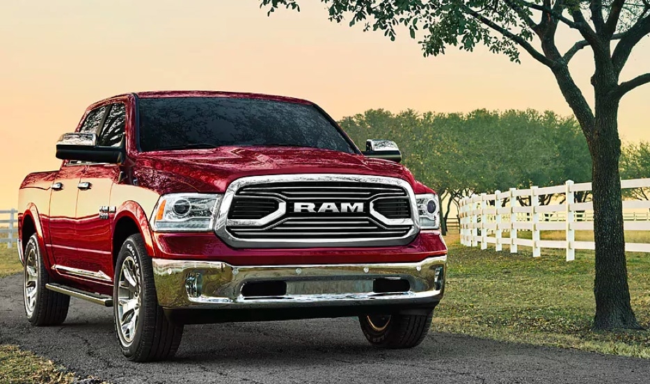dodge ram truck on driveway