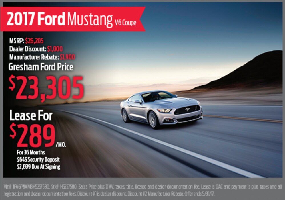 Memorial Day Sellathon Sale 2017 Ford Mustang V6 Coupe.jpg