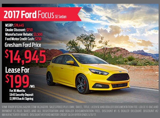 Memorial Day Sellathon Sale 2017 Ford Focus SE Sedan.jpg