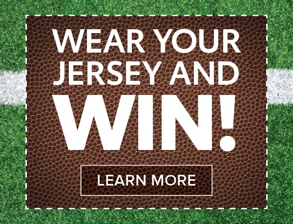 Promotional image for Griffin Toyota showing a car and a football jersey