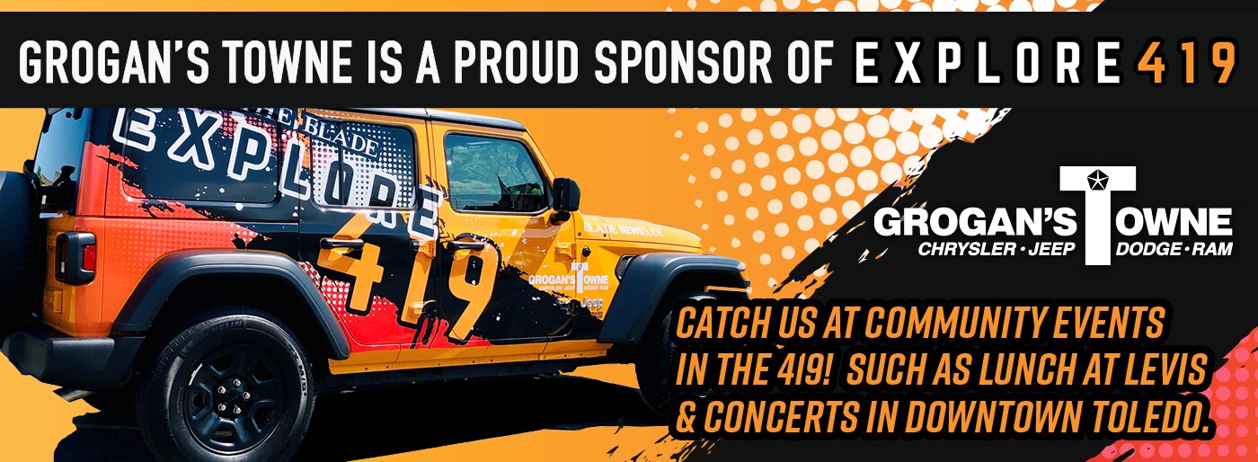 Grogan's Towne is a Proud Sponsor of Explore 419
