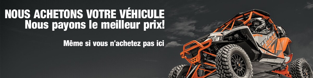Nous achetons votre vehicule
