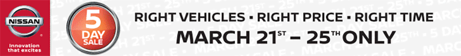 Guelph Nissan 5 Day Sale