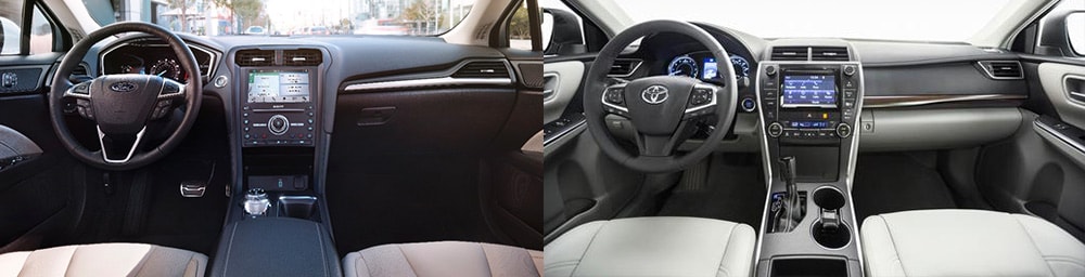 Fusion vs Camry Comparison