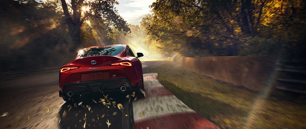2020 Toyota Supra on Track