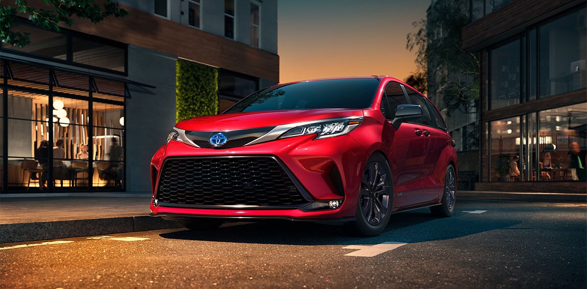 Redesigned Toyota Sienna