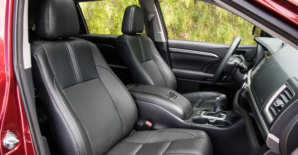 2019 Toyota Highlander Interior Space 2019 Toyota Highlander Interior