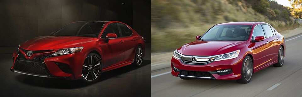 2018 Toyota Camry vs Honda Accord