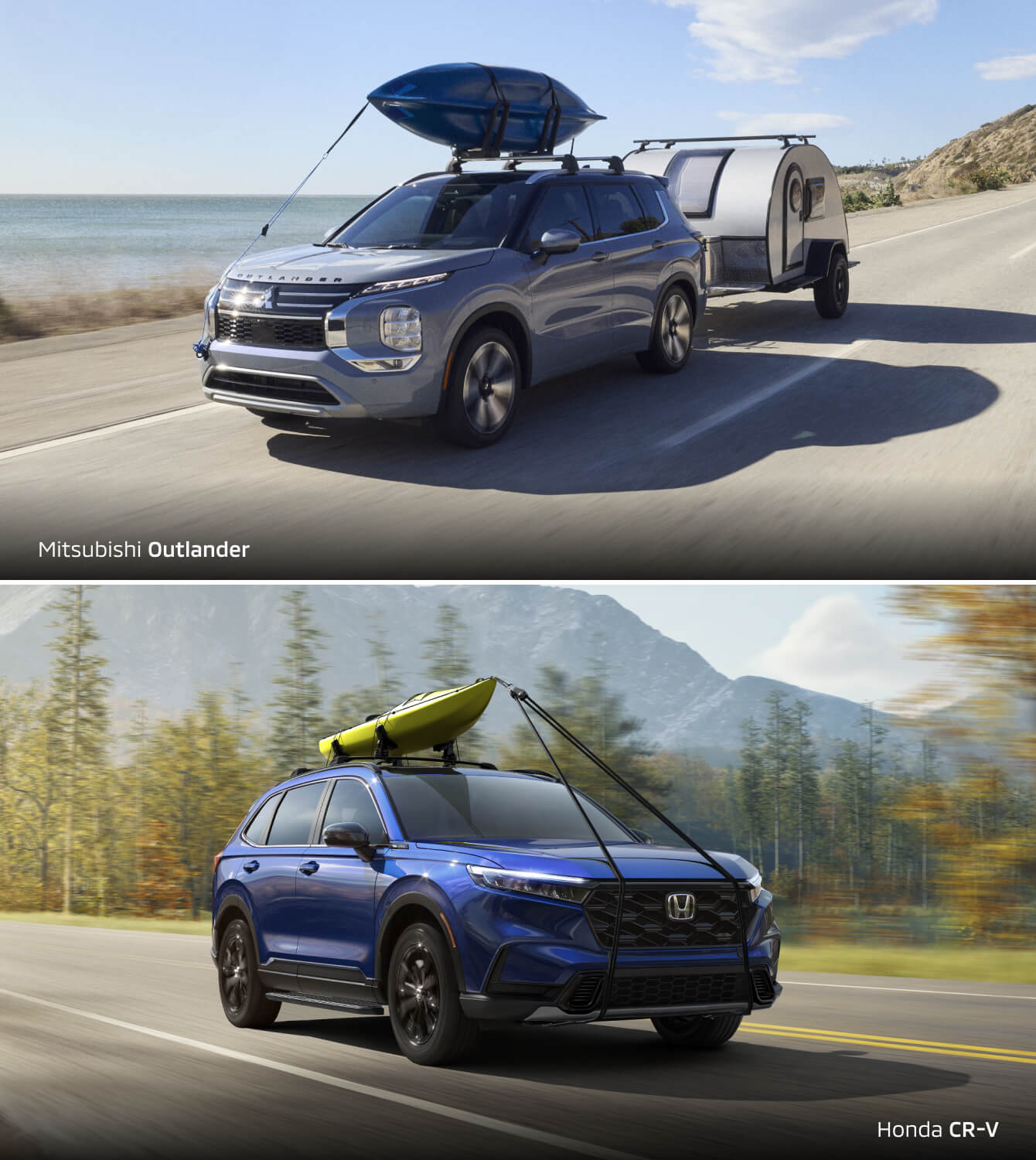2025 Mitsubishi Outlander vs. Honda CR-V Performance