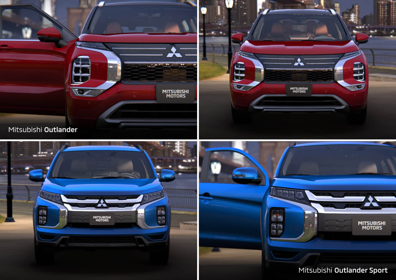 Mitsubishi Outlander vs. Outlander Sport Dimensions