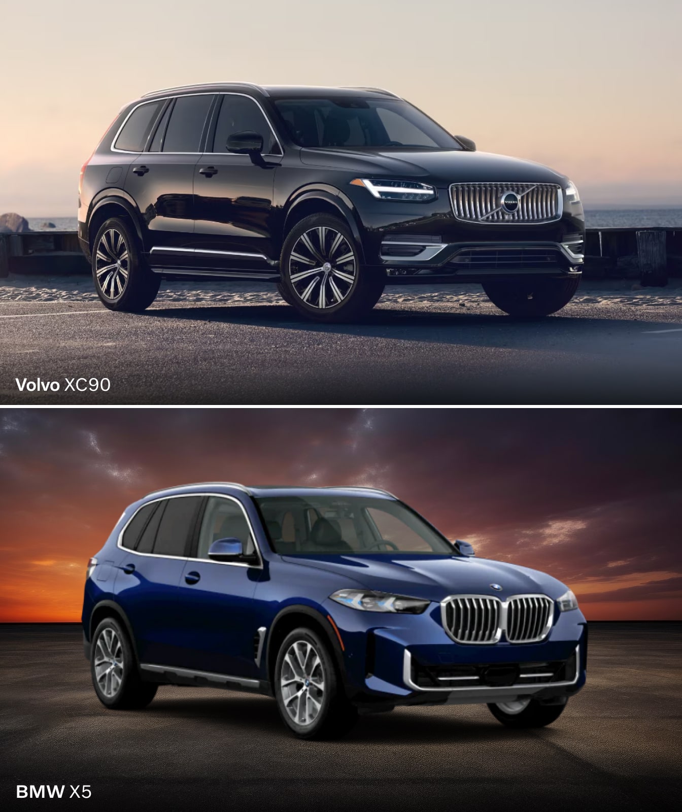 BMW X5 vs. Volvo XC90 Reliability: Safety & Warranties