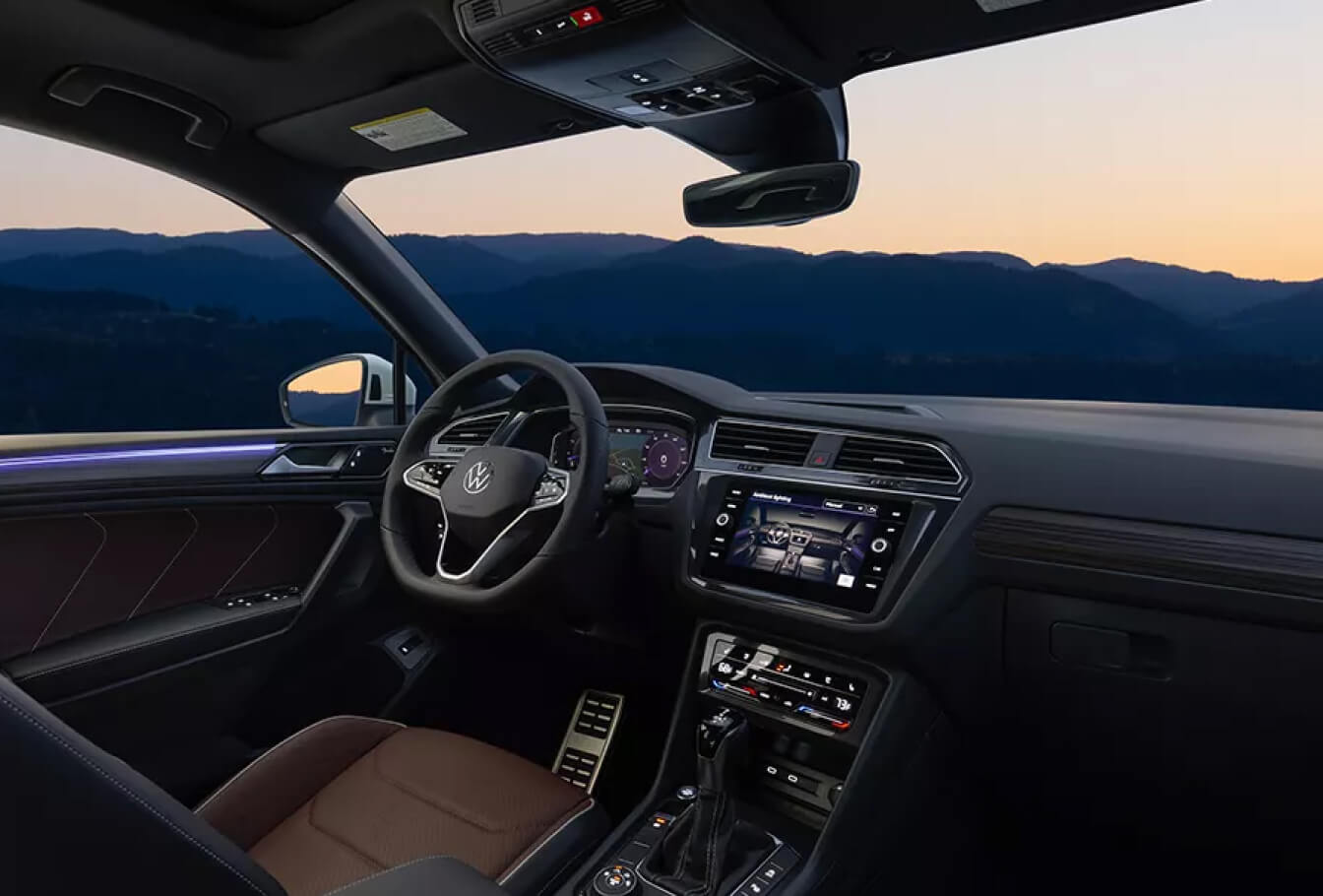 VW Tiguan interior design