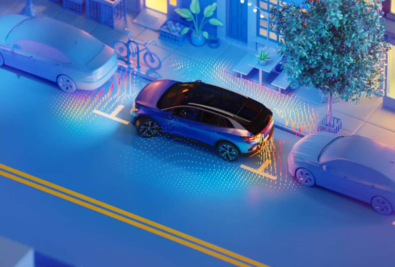 VW Tiguan Parking Technology