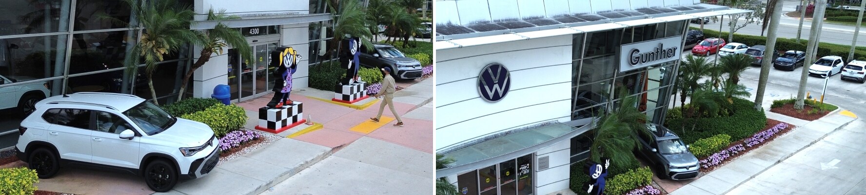 Gunther Volkswagen dealership exterior