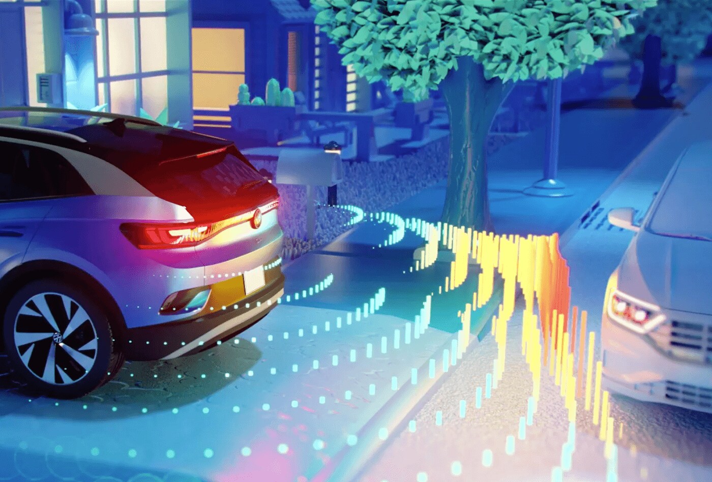 VW Tiguan Parking Technology