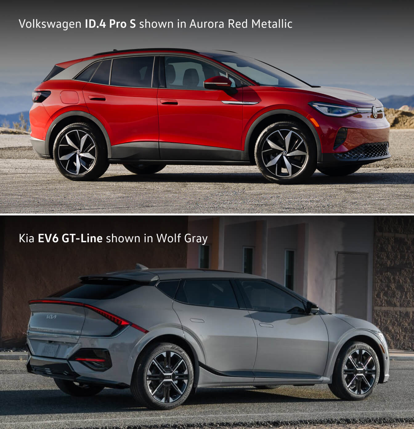 Volkswagen ID.4 vs. Kia EV6 Performance