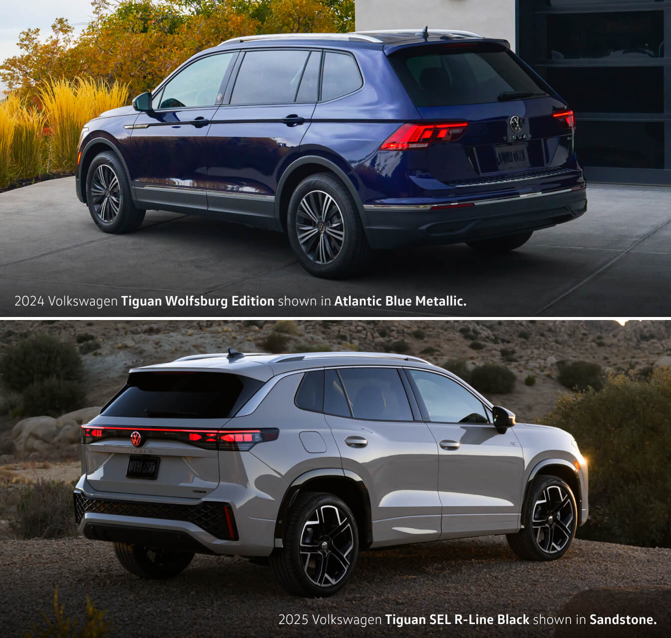 2024 vs. 2025 VW Tiguan